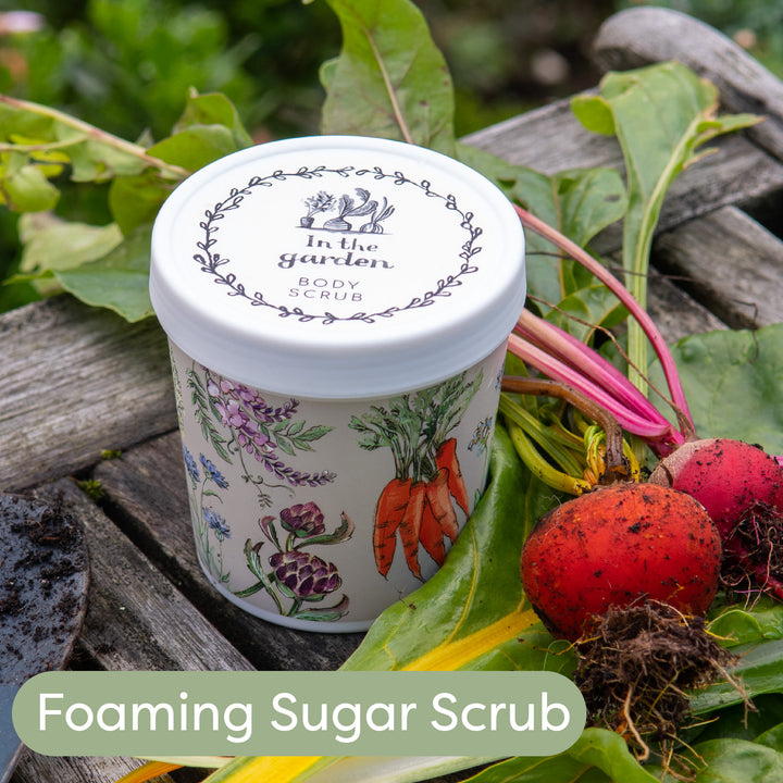 In The Garden Foaming Sugar Scrub