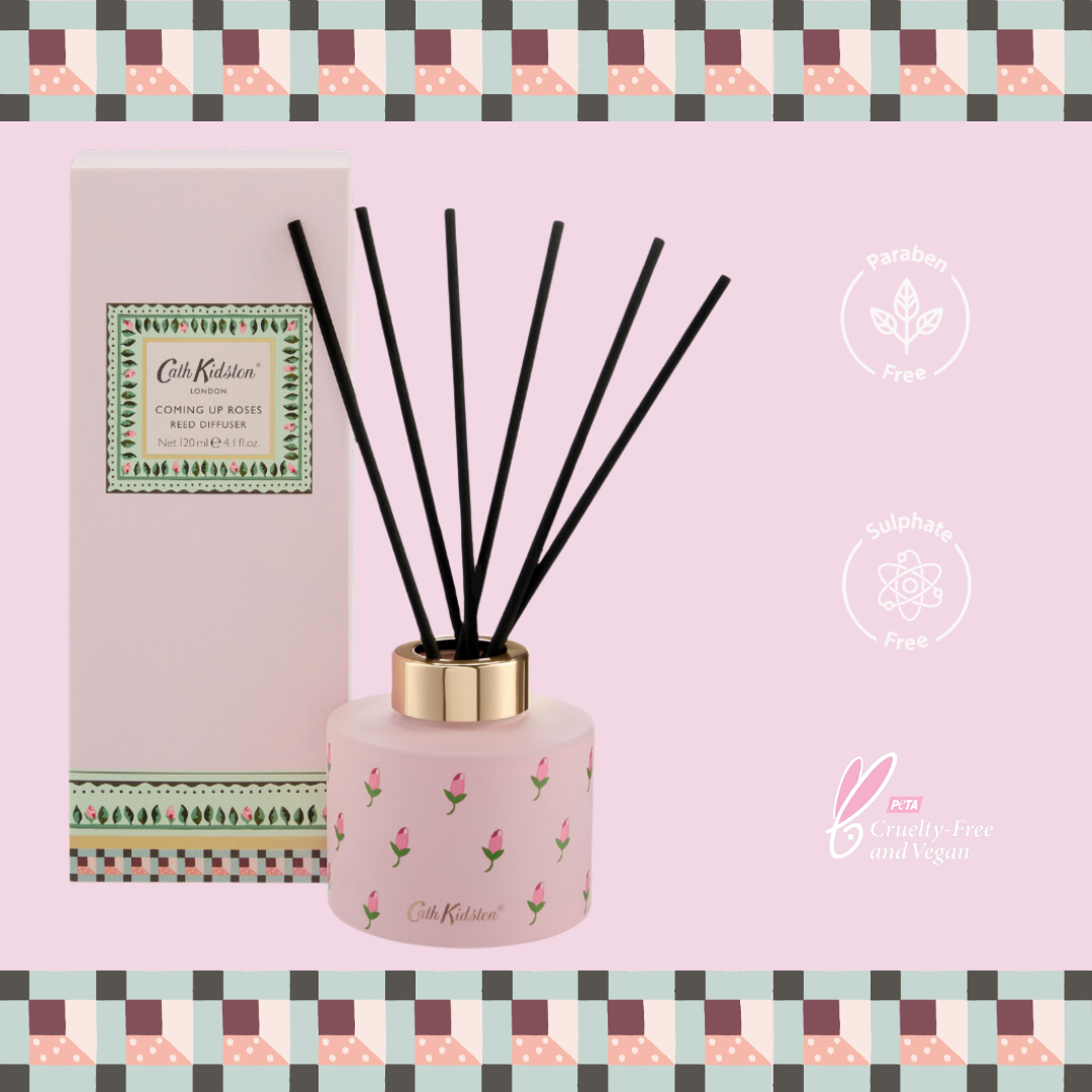 Home Fragrance Pink  Coming Up Roses Diffuser, 120ml