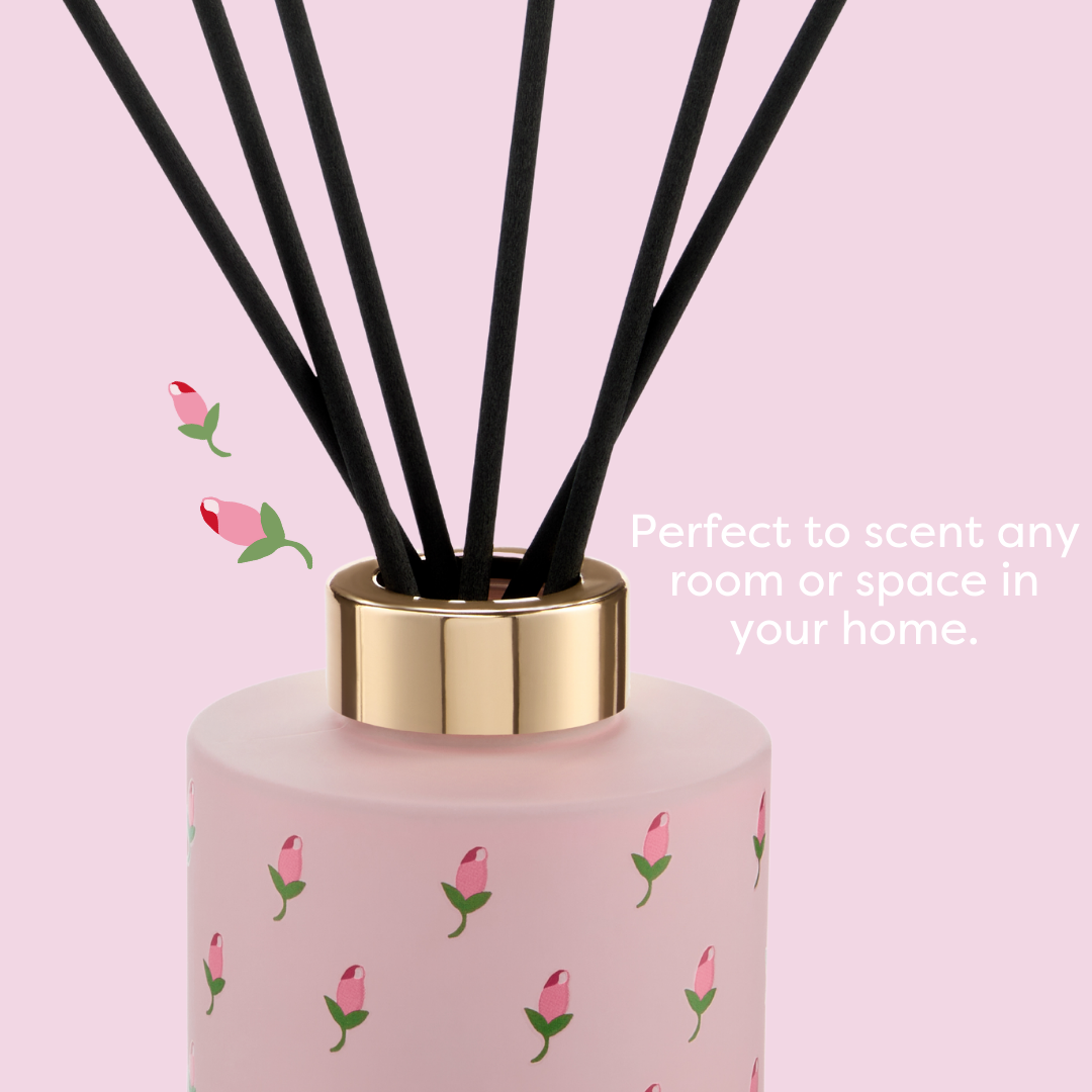 Home Fragrance Pink  Coming Up Roses Diffuser, 120ml