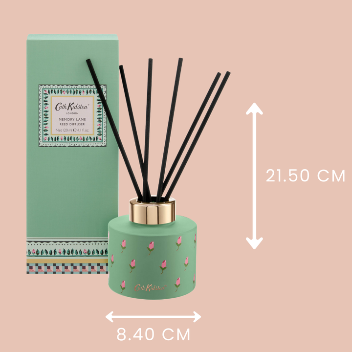 Home Fragrance Light Green Memory Lane Diffuser, 120ml