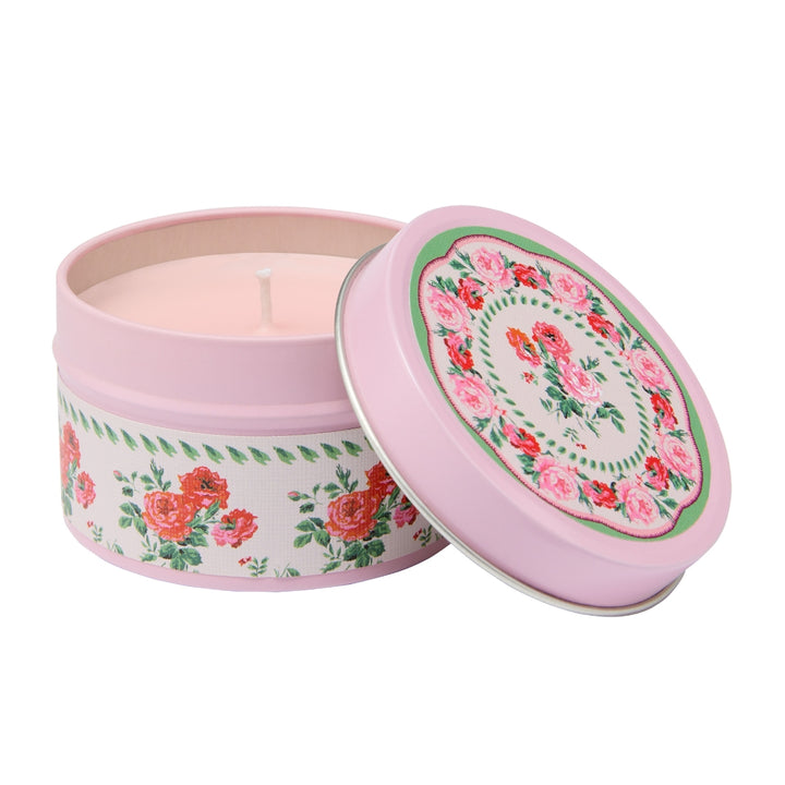 Coming Up Roses Candle Tin