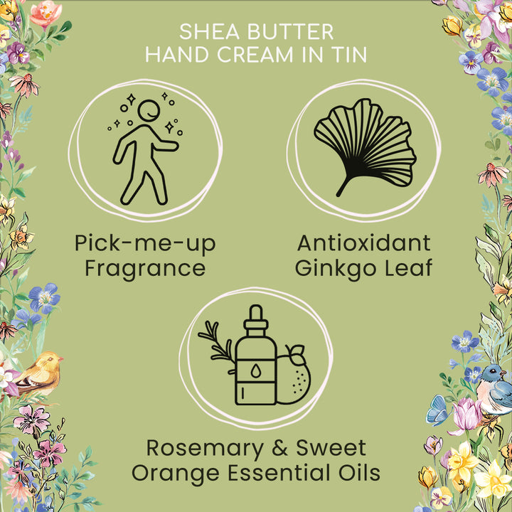 Flower of Focus Power Through Shea Butter Hand Cream