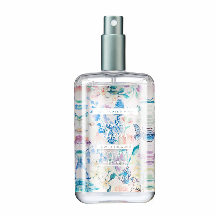 Flower of Focus Power Through Body + Space Mist