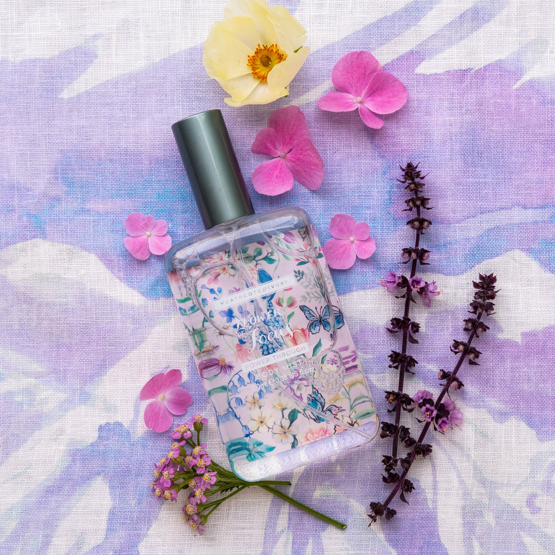 Flower of Focus Power Through Body + Space Mist