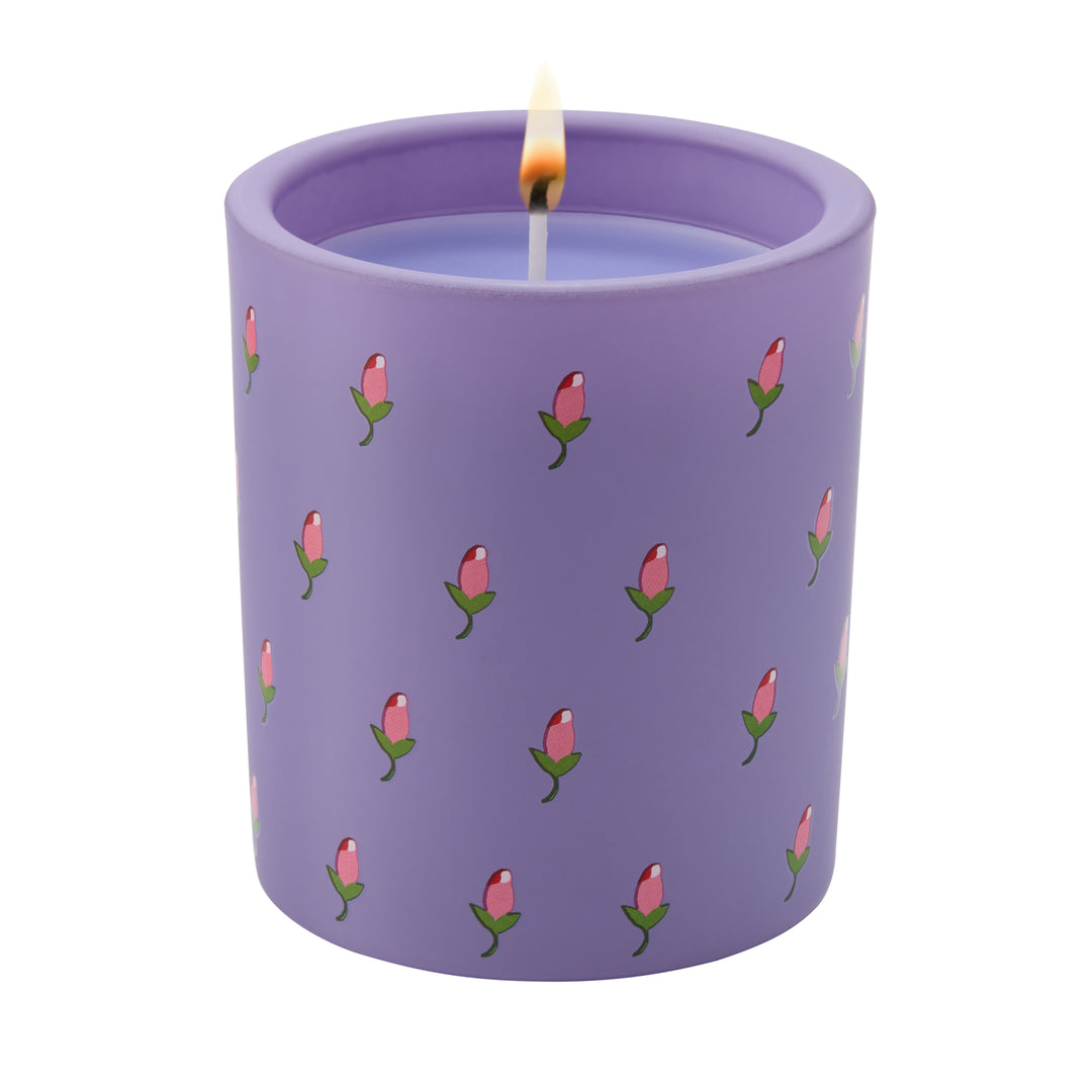 Home Fragrance Lilac Vanilla Cloud Glass Candle, 180g