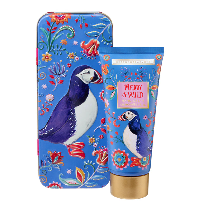 Merry and Wild Hand Cream in Tin Gift Set, 100ml