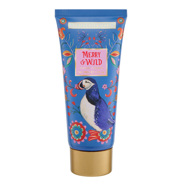 Merry and Wild Hand Cream in Tin Gift Set, 100ml