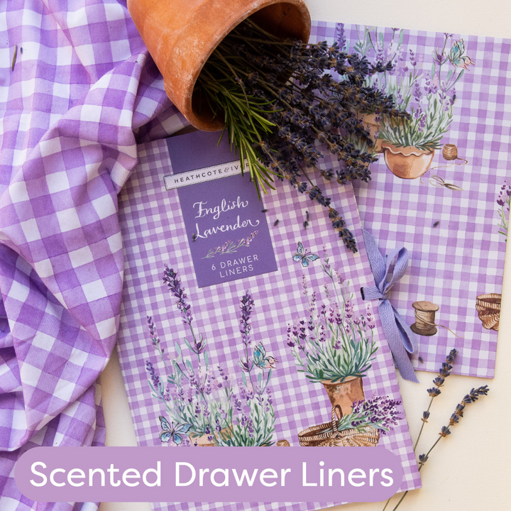 English Lavender Drawer Liners