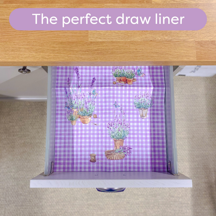 English Lavender Drawer Liners