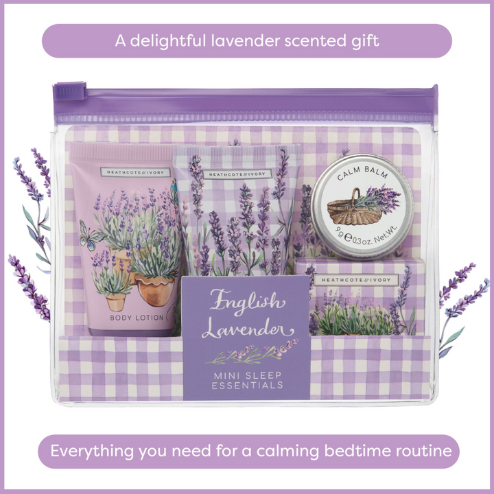 English Lavender Mini Sleep Essentials Gift Set