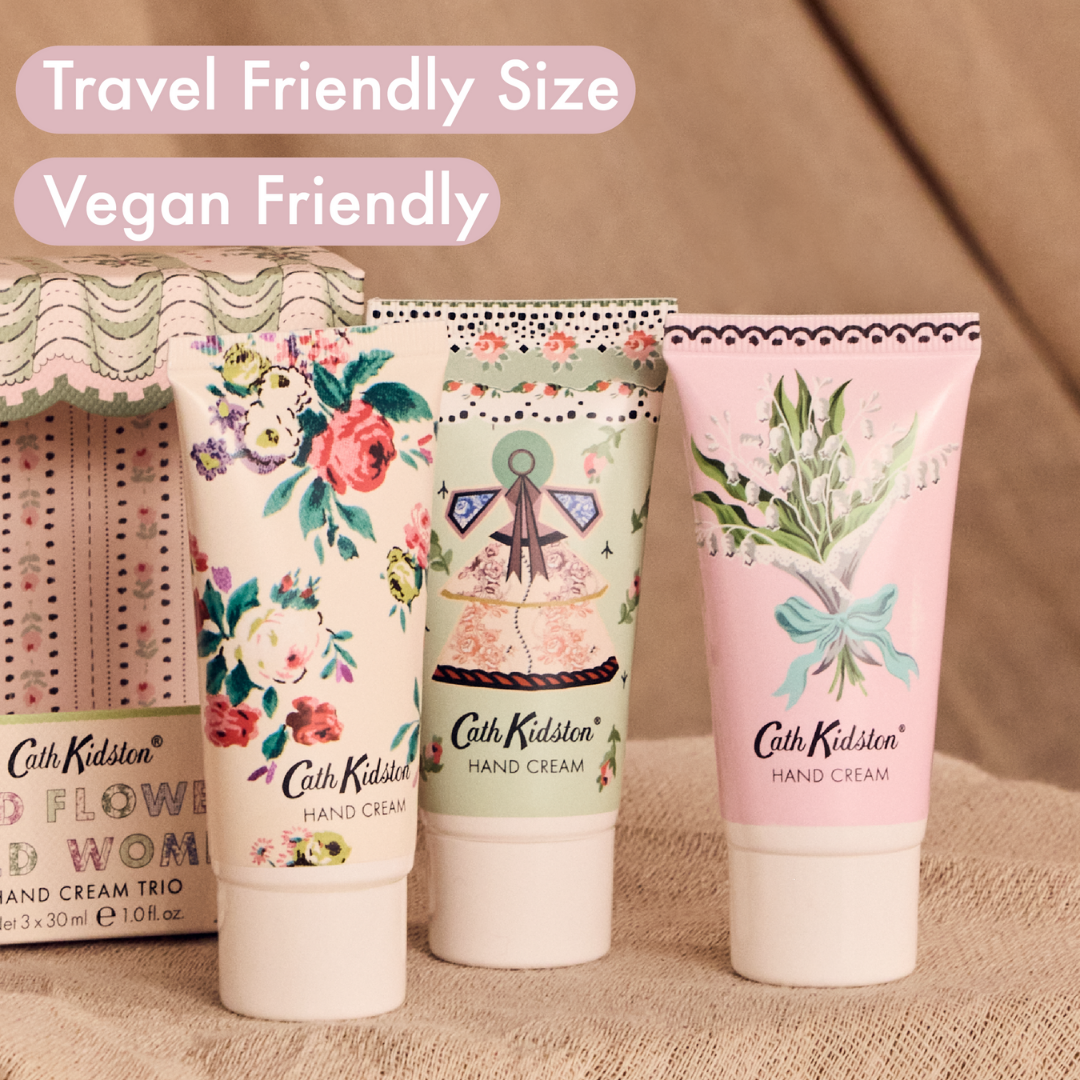 Wild Flowers Wild Women Hand Cream Trio, 3x 30ml