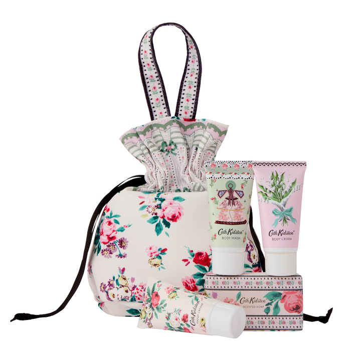 Wild Flowers Wild Women Travel Beauty Pouch Gift Set