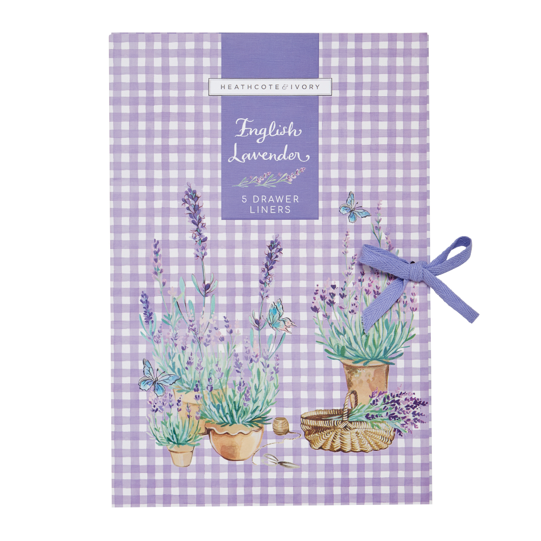 English Lavender Drawer Liners