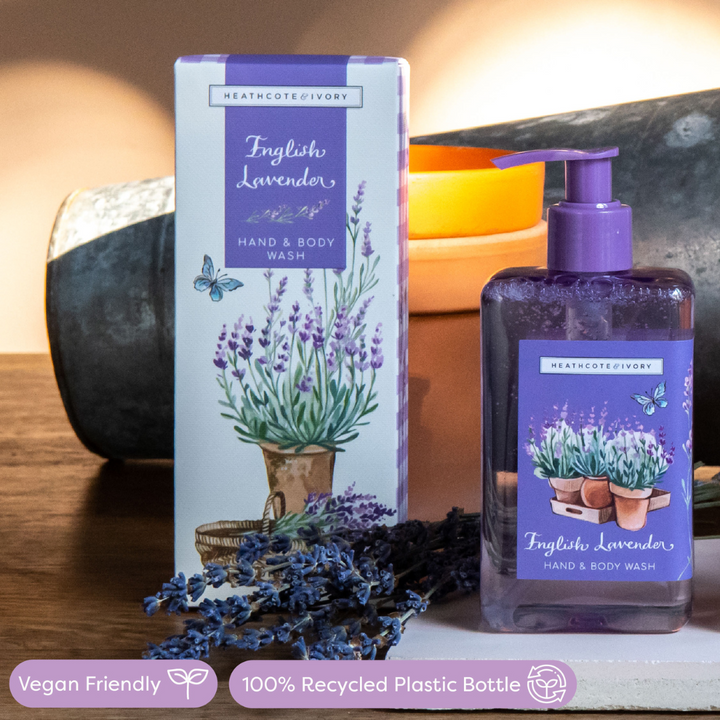 English Lavender Hand & Body Wash, 250ml