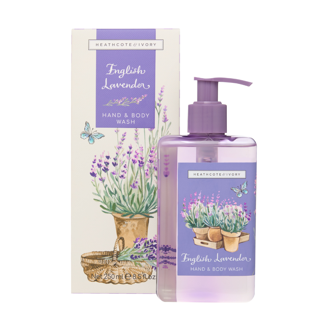 English Lavender Hand & Body Wash, 250ml