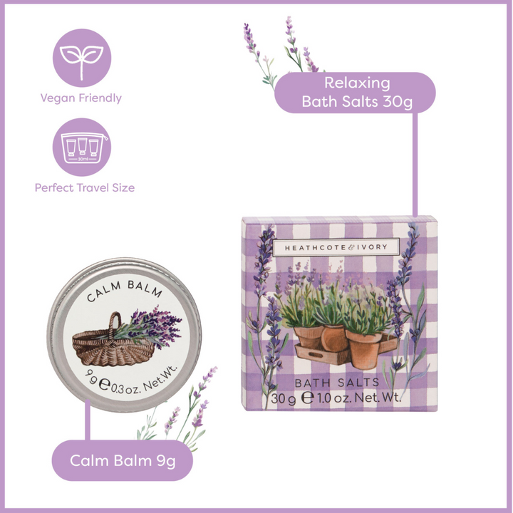 English Lavender Mini Sleep Essentials Gift Set