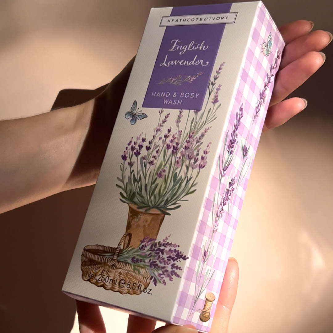 English Lavender Hand & Body Wash, 250ml