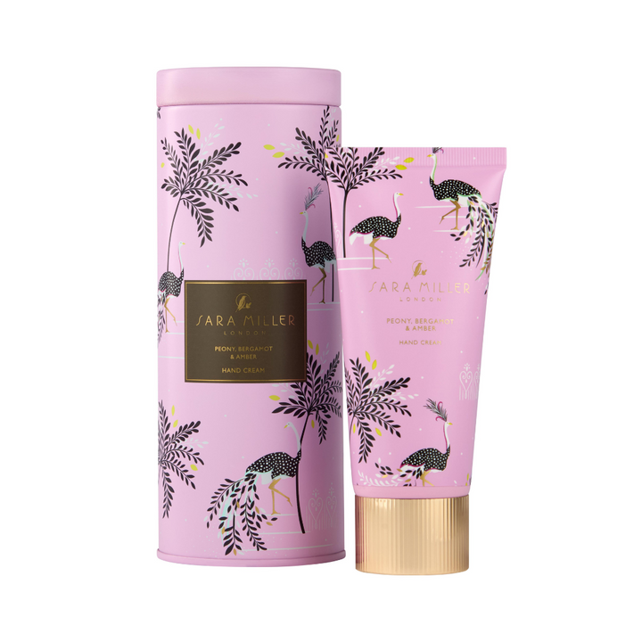 Savannah Hand Cream in Ostrich & Palms Gift Tin, 100ml