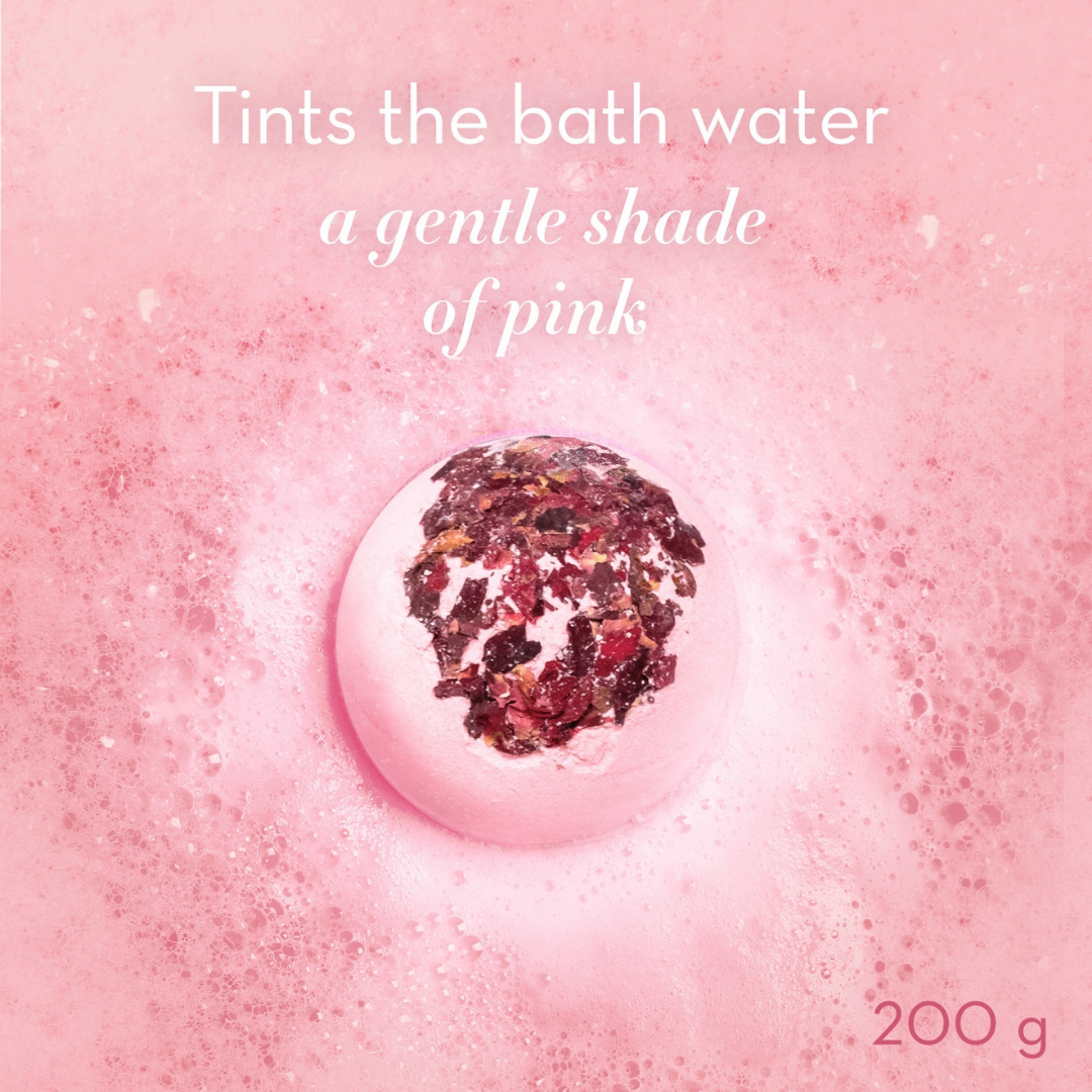 The Modern Homemaker Rose Petal Bath Bomb, 200g