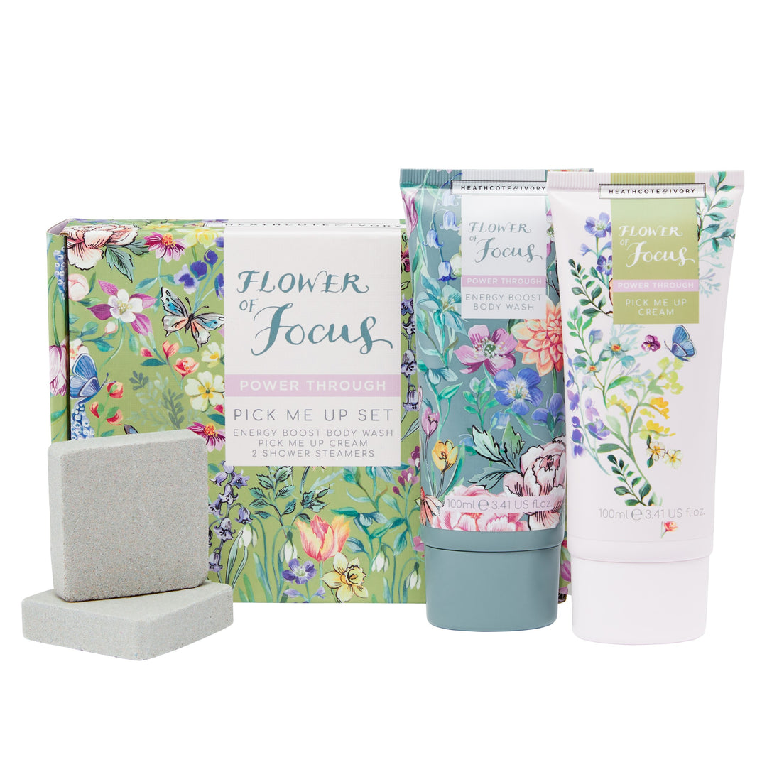 Flower of Focus Power Through Pick-Me-Up Set - Heathcote & Ivory