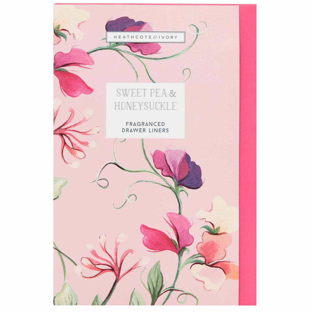 Sweet Pea & Honeysuckle Fragranced Drawer Liners - Heathcote & Ivory