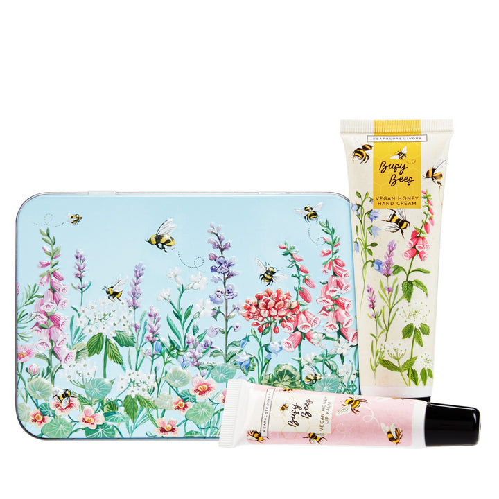 Busy Bees Hand & Lip Tin - Heathcote & Ivory