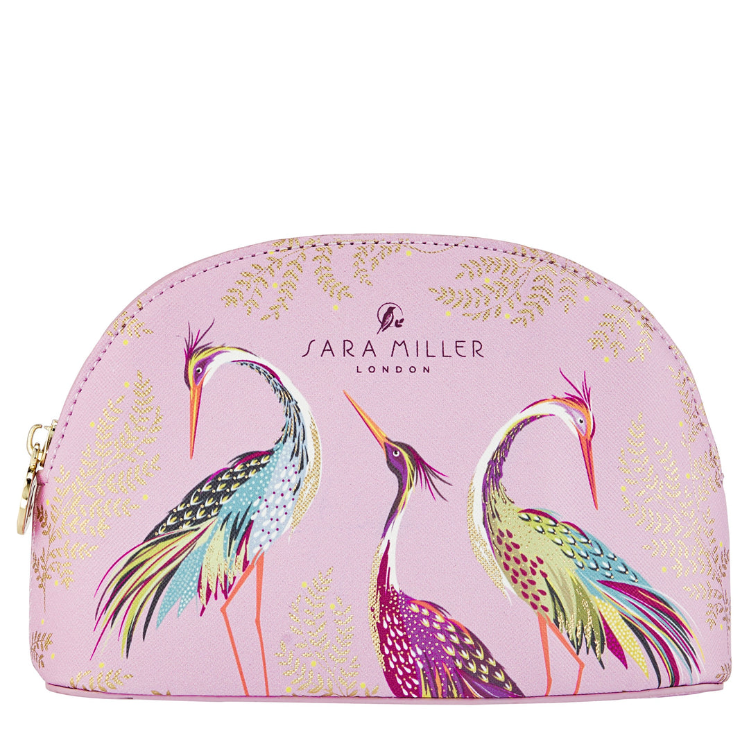 Sara Miller Haveli Garden Small Cosmetic Bag - Pink - Heathcote & Ivory