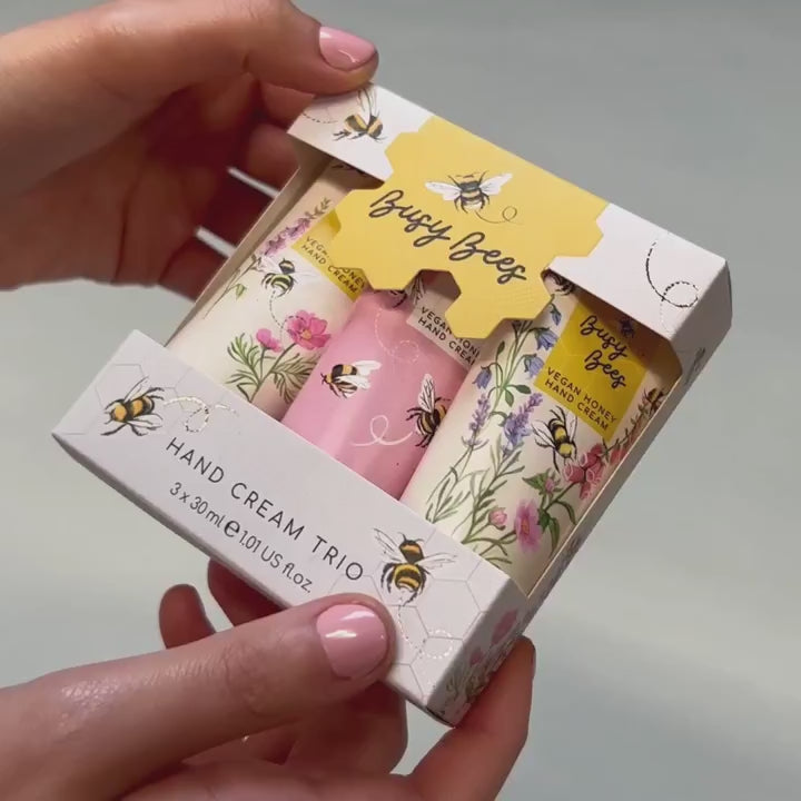 Busy Bees Hand Cream Trio